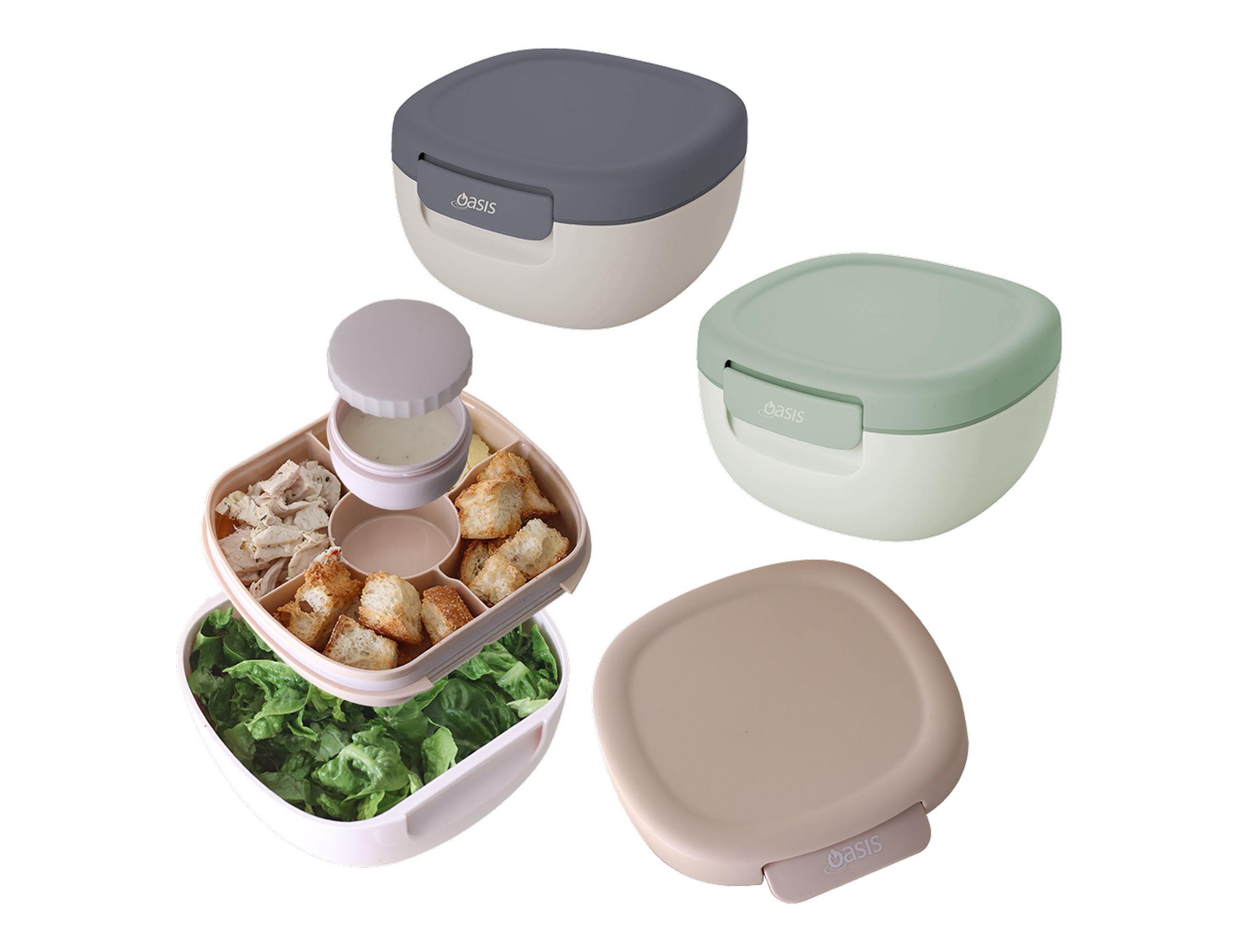 Oasis Fresh'N'Go' Salad Bowl 1.5L – Flasks